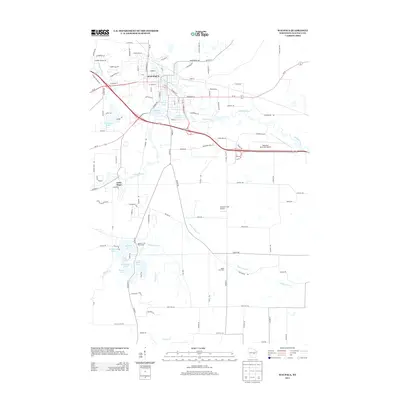 2013 Map of Waupaca, 2013 Print