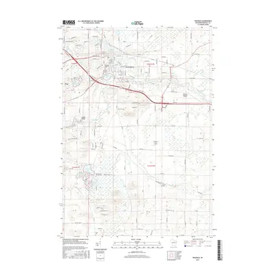 2015 Map of Waupaca, 2015 Print