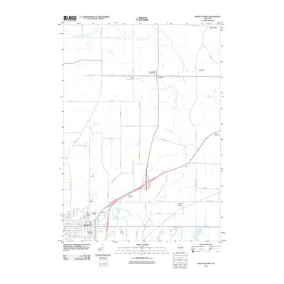 2010 Map of Waupun North, 2010 Print