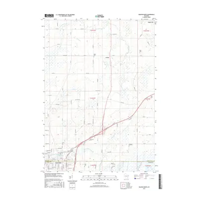 2015 Map of Waupun North, 2015 Print
