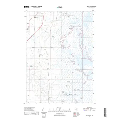 2018 Map of Waupun South, 2018 Print