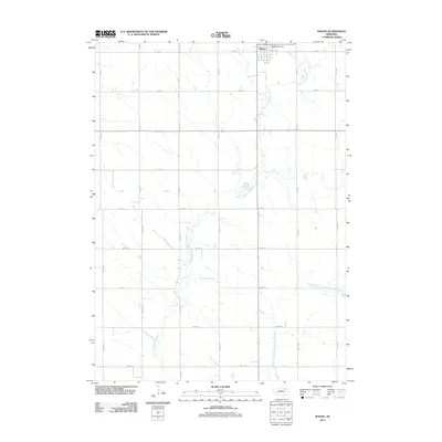 2011 Map of Wausa, 2011 Print