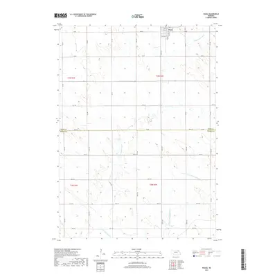 2017 Map of Wausa, 2017 Print