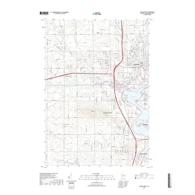 2018 Map of Wausau West, 2018 Print