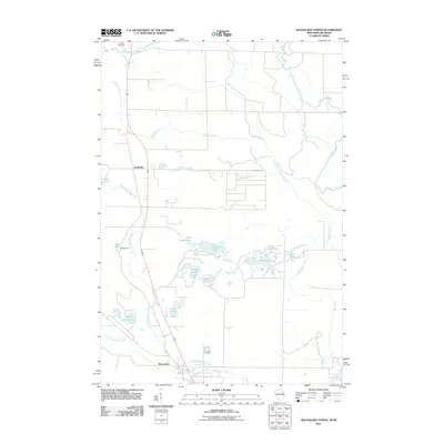 2011 Map of Wausaukee North, 2011 Print