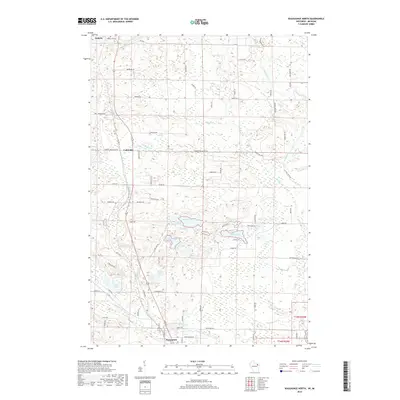 2018 Map of Wausaukee North, 2018 Print
