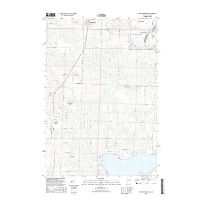 2016 Map of Wausaukee South, 2016 Print