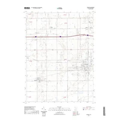2019 Map of Wauseon, 2019 Print