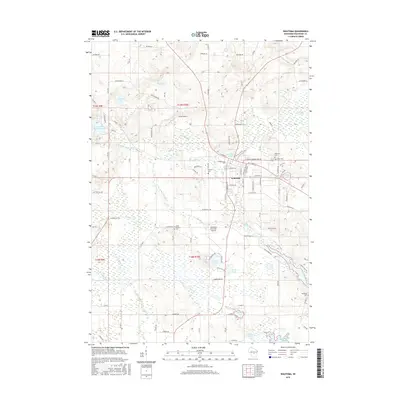 2015 Map of Wautoma, 2015 Print