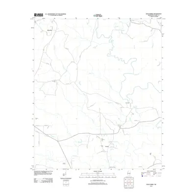 2012 Map of Wautubbee, 2012 Print