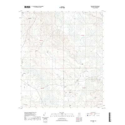 2018 Map of Wautubbee, 2018 Print