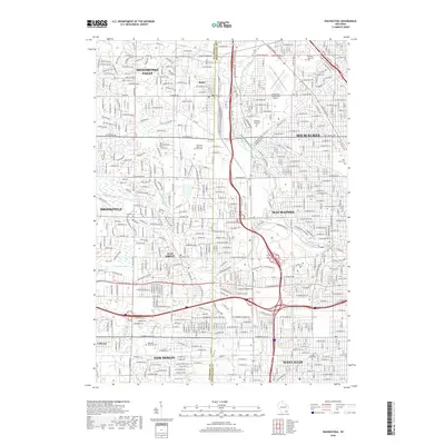 2018 Map of Wauwatosa, 2018 Print
