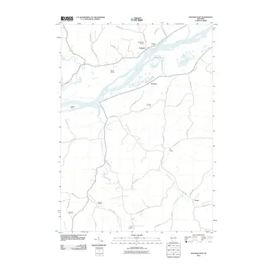2010 Map of Wauzeka East, 2010 Print
