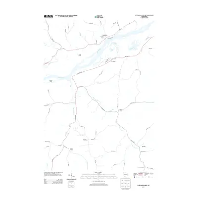 2013 Map of Wauzeka East, 2013 Print