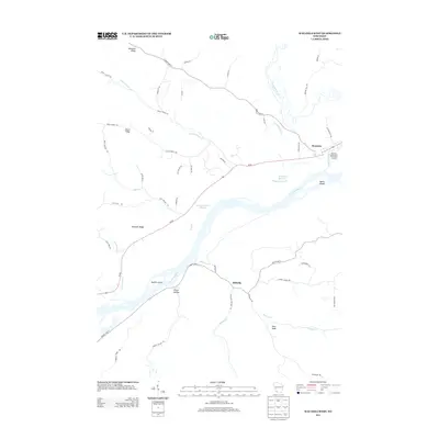 2013 Map of Wauzeka West, 2013 Print