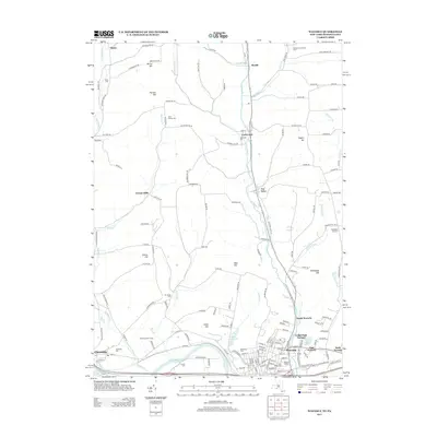 2013 Map of Waverly, 2013 Print