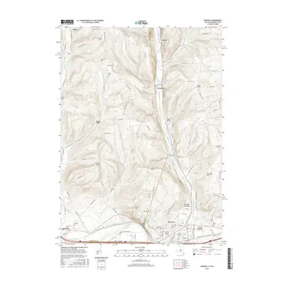 2016 Map of Waverly, 2016 Print