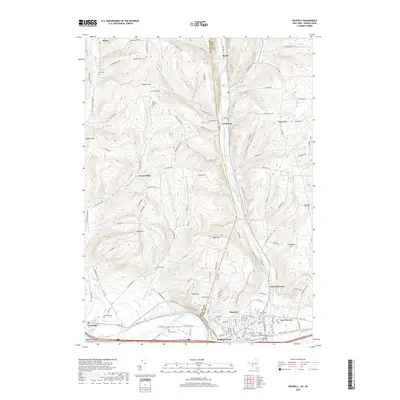 2019 Map of Waverly, 2019 Print