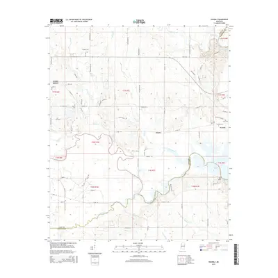 2015 Map of Waverly, 2015 Print