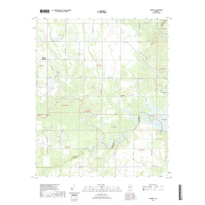 2018 Map of Waverly, 2018 Print