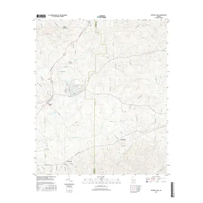2017 Map of Waverly Hall, 2017 Print