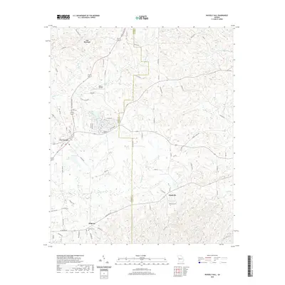 2020 Map of Waverly Hall, 2020 Print