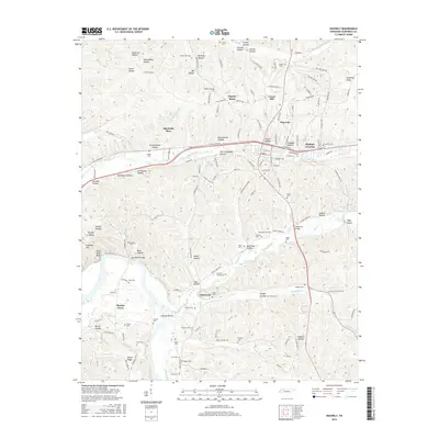 2016 Map of Waverly, 2016 Print