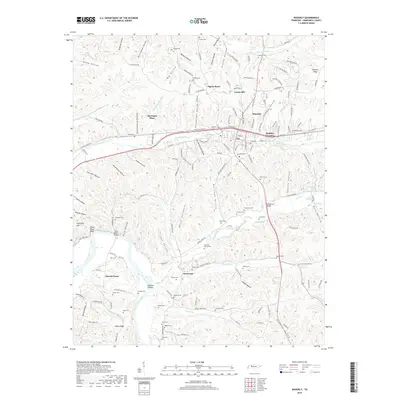 2019 Map of Waverly, 2019 Print