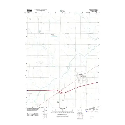 2011 Map of Waverly, 2011 Print