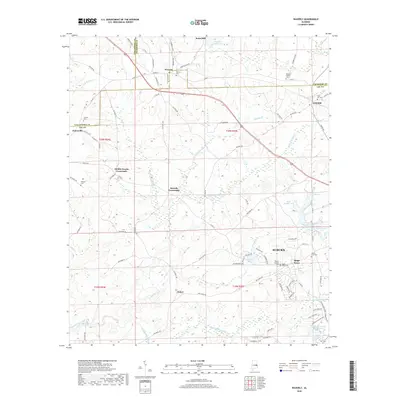 2018 Map of Waverly, 2018 Print
