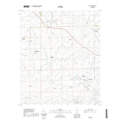 2020 Map of Waverly, 2020 Print