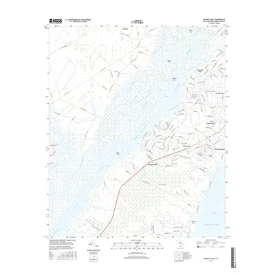 2017 Map of Waverly Mills, 2017 Print