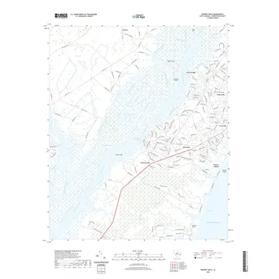 2020 Map of Waverly Mills, 2020 Print