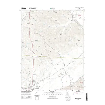 2013 Map of Waverly North, 2013 Print