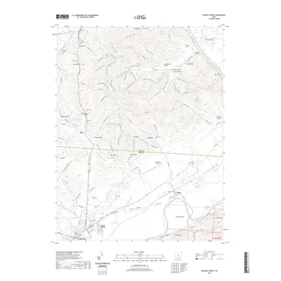 2019 Map of Waverly North, 2019 Print