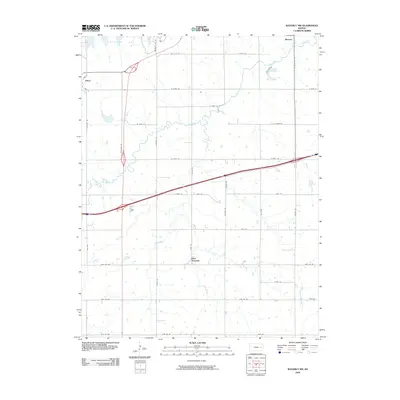 2009 Map of Waverly NW, 2009 Print