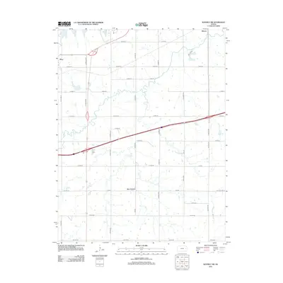 2012 Map of Waverly NW, 2012 Print