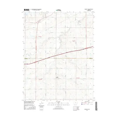 2016 Map of Waverly NW, 2016 Print