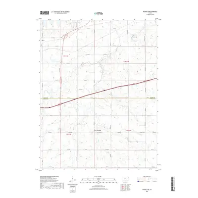 2018 Map of Waverly NW, 2018 Print