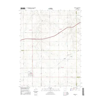 2015 Map of Waverly, 2015 Print