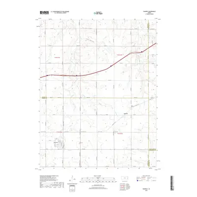 2018 Map of Waverly, 2018 Print