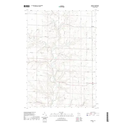 2018 Map of Waverly, 2018 Print