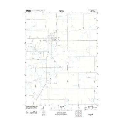 2012 Map of Waverly, 2012 Print