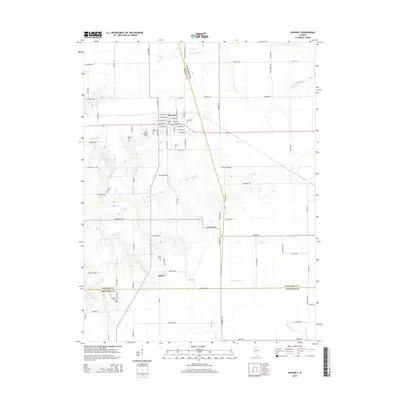 2015 Map of Waverly, 2015 Print