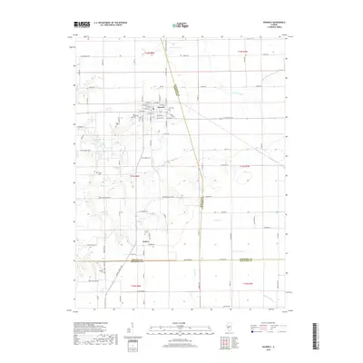 2018 Map of Waverly, 2018 Print