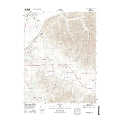 2013 Map of Waverly South, 2013 Print