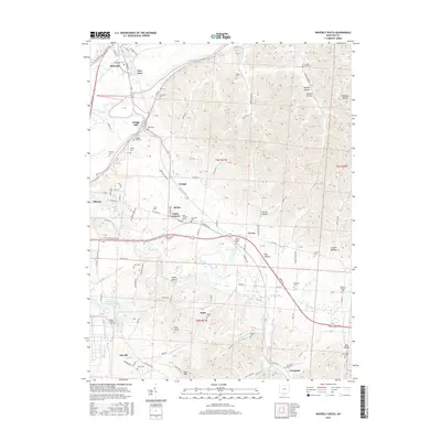 2016 Map of Waverly South, 2016 Print