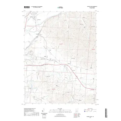 2019 Map of Waverly South, 2019 Print