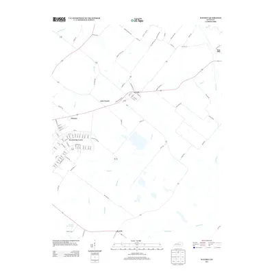 2013 Map of Waverly, 2013 Print