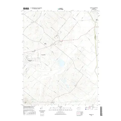 2016 Map of Waverly, 2016 Print